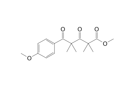 Methyl 5-(4-methoxyphenyl)-2,2,4,4-tetramethyl-3,5-dioxopentanoate