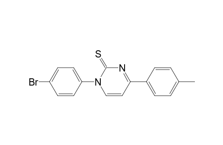1-(4-bromophenyl)-4-(4-methylphenyl)-2-pyrimidinethione