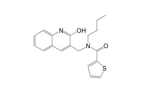N-butyl-N-[(2-hydroxy-3-quinolinyl)methyl]-2-thiophenecarboxamide