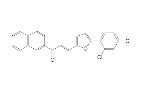 2-propen-1-one, 3-[5-(2,4-dichlorophenyl)-2-furanyl]-1-(2-naphthalenyl)-, (2E)-