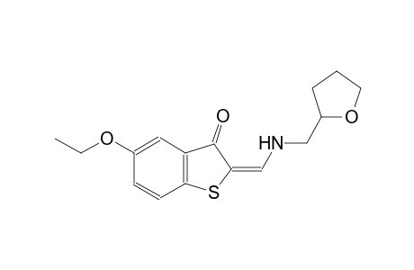 (2E)-5-ethoxy-2-{[(tetrahydro-2-furanylmethyl)amino]methylene}-1-benzothiophen-3(2H)-one