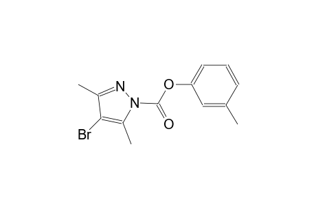 3-methylphenyl 4-bromo-3,5-dimethyl-1H-pyrazole-1-carboxylate