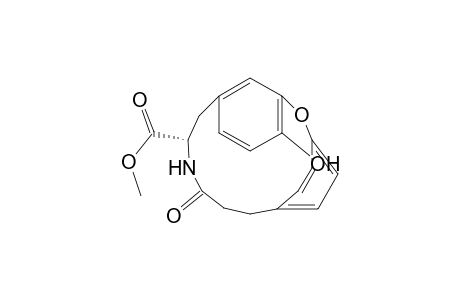 2-Oxa-10-azatricyclo[12.2.2.13,7]nonadeca-3,5,7(19),14,16,17-hexaene-9-carboxylic acid, 4-hydroxy-11-oxo-, methyl ester, (S)-