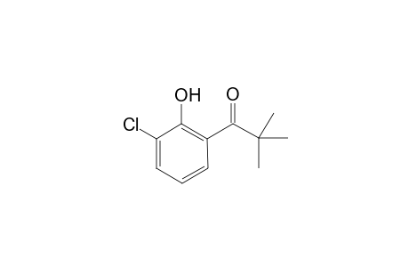 1-(3'-Chloro-2'-hydroxyphenyl)-2,2-dimethylpropan-1-one
