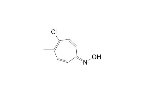 (NZ)-N-(4-chloranyl-5-methyl-cyclohepta-2,4,6-trien-1-ylidene)hydroxylamine