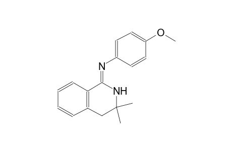 N-((1Z)-3,3-dimethyl-3,4-dihydro-1(2H)-isoquinolinylidene)-4-methoxyaniline