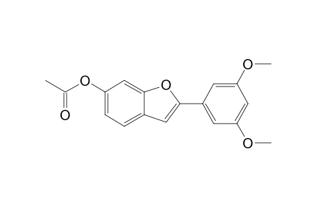 6-Acetoxy-2-(3',5'-dimethoxyphenyl)benzo[b]furan