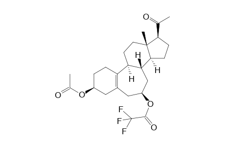 3a-Acetoxy-B-homo-6as-trifluoroacetoxy-pregna-5(10)-en-20-one