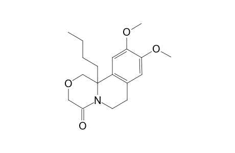 11b-n-Butyl-9,10-dimethoxy-2-oxabenzo[a]quinolizin-4-one