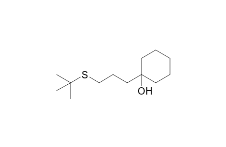 1-[3-(1,1-Dimethylethylthio)propyl]cyclohexanol