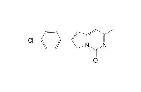 6-(4-Chlorophenyl)-3-methylpyrrolo[1,2-c]pyrimidin-1(7H)-one