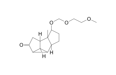 Tetracyclo[6.3.0.0(2,11).0(3,7)]undecan-10-one, 6-(2-methoxyethyloxymethyloxy)-7-methyl-