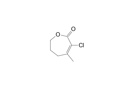 2(5H)-Oxepinone, 3-chloro-6,7-dihydro-4-methyl-