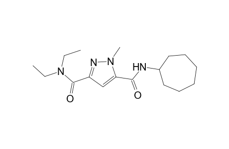 N~5~-cycloheptyl-N~3~,N~3~-diethyl-1-methyl-1H-pyrazole-3,5-dicarboxamide