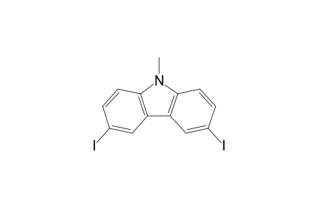 3,6-bis(iodanyl)-9-methyl-carbazole