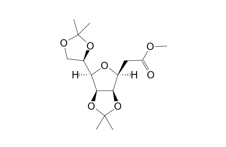 Methyl 3,6-anhydro-2-deoxy-4,5:7,8-di-O-isopropylidene-D-glycero-D-galacto-octanoate