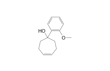 1-(2-Methoxyphenyl)cyclohept-4-en-1-ol