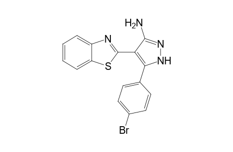 4-(1,3-benzothiazol-2-yl)-5-(4-bromophenyl)-1H-pyrazol-3-amine