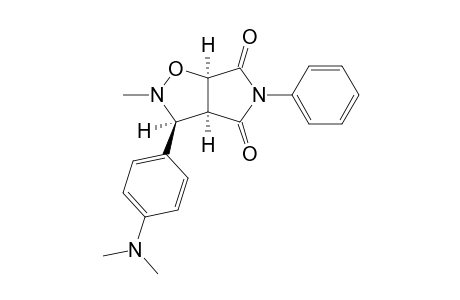(3S,3aS,6aR)-3-[p-(Dimethylamino)phenyl]-2-methyl-5-phenyl-tetrahydropyrrolo[3,4-d]isoxazol-4,6-dione