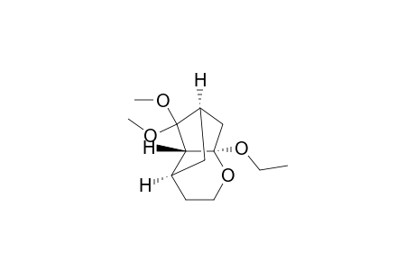 4,6-Methanocyclopenta[b]pyran, 7a-ethoxyoctahydro-5,5-dimethoxy-, (.+-.)-