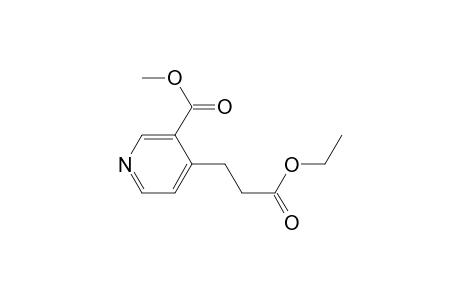 4-(3-Ethoxy-3-keto-propyl)nicotinic acid methyl ester