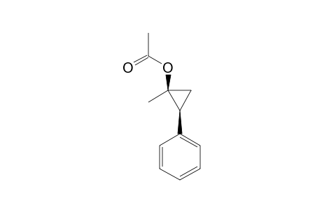 CIS-1-METHYL-1-ACETOXY-3-PHENYLCYCLOPROPANE
