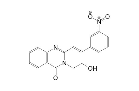 3-(2-hydroxyethyl)-2-[(E)-2-(3-nitrophenyl)ethenyl]-4(3H)-quinazolinone