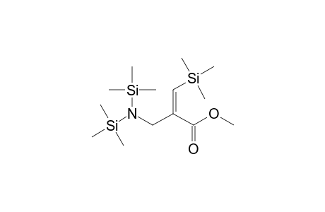 (Z)-N,N,3-tris-(trimethylsilyl)-2-carbomethoxy-2-propen-1-amine