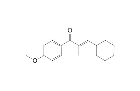 (E)-3-Cyclohexyl-1-(4-methoxyphenyl)-2-methylprop-2-en-1-one