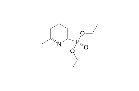 2-diethoxyphosphoryl-6-methyl-2,3,4,5-tetrahydropyridine