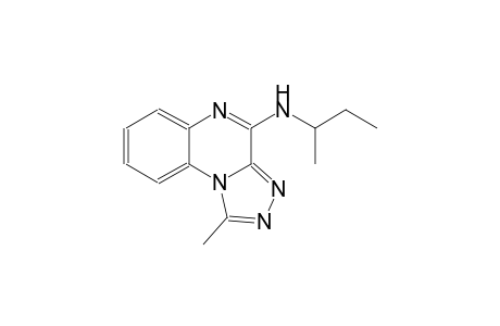 [1,2,4]triazolo[4,3-a]quinoxalin-4-amine, 1-methyl-N-(1-methylpropyl)-