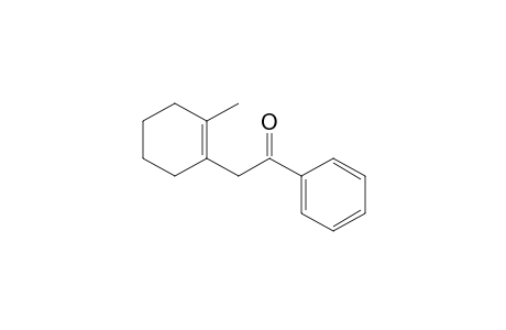 1-Methyl-2-((phenylcarbonyl)methyl)-1-cyclohexene