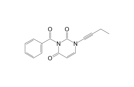 1-(1-Butynyl)-3-benzoyluracil