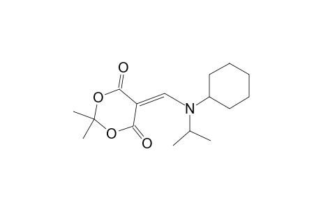 1,3-Dioxane-4,6-dione, 5-[[cyclohexyl(1-methylethyl)amino]methylene]-2,2-dimethyl-
