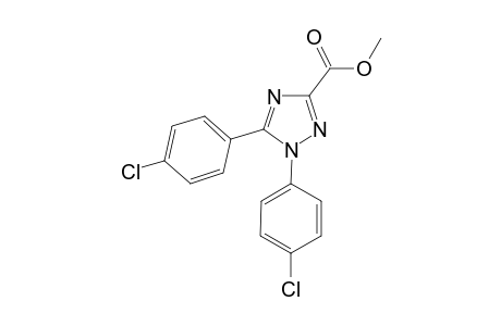 Methyl 1,5-bis(4-chlorophenyl)-1H-1,2,4-triazole-3-carboxylate