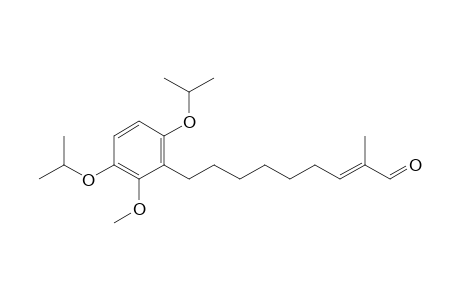 (2E)-9-(3,6-Diisopropoxy-2-methoxyphenyl)-2-methylnon-2-enal