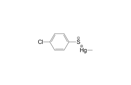 Mercury, (4-chlorobenzenethiolato)methyl-