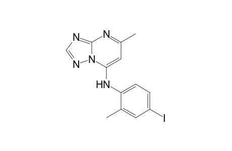 N-(4-Iodo-2-methylphenyl)-5-methyl[1,2,4]triazolo[1,5-a]pyrimidin-7-amine