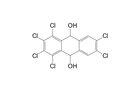 9,10-anthracenediol, 1,2,3,4,6,7-hexachloro-9,10-dihydro-