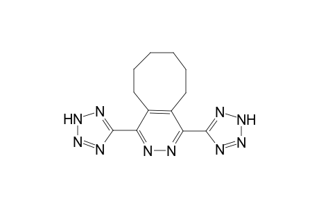 1,4-bis(2H-Tetrazol-5'-yl-5,6,7,8,9,10-hexahydro-cycloocta[d]pyridazine