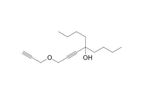 5-(3-prop-2-ynoxyprop-1-ynyl)nonan-5-ol