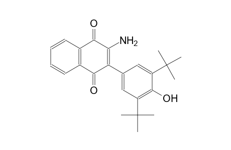 2-amino-3-(3,5-ditert-butyl-4-hydroxyphenyl)naphthoquinone