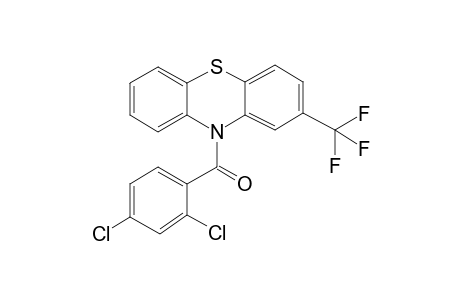 (2,4-Dichlorophenyl)-(2-trifluoromethylphenothiazin-10-yl)-methanone