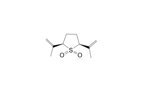 (cis)-2,5-bis(1'-Methylethenyl)-tetrahydrothiophene-1-dioxide
