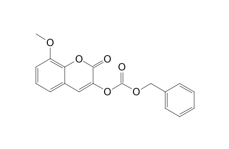 3-(Benzyloxycarbonyloxy)-8-methoxy-1-benzopyran-2-one