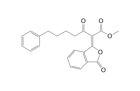 Methyl 3-Oxo-2-[3-oxo-3H-isobenzofuran-1-ylidene]-7-phenylheptanoate