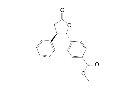 Methyl trans-4-(5-Oxo-3-phenyltetrahydrofuran-2-yl)benzoate