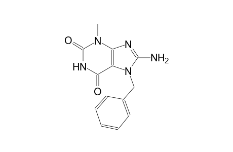 1H-purine-2,6-dione, 8-amino-3,7-dihydro-3-methyl-7-(phenylmethyl)-