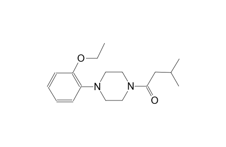 1-(2-ethoxyphenyl)-4-(3-methylbutanoyl)piperazine
