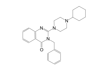 4(3H)-quinazolinone, 2-(4-cyclohexyl-1-piperazinyl)-3-(phenylmethyl)-
